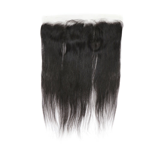 Top Virgin Straight HD /Transparent Lace Frontal  #1B