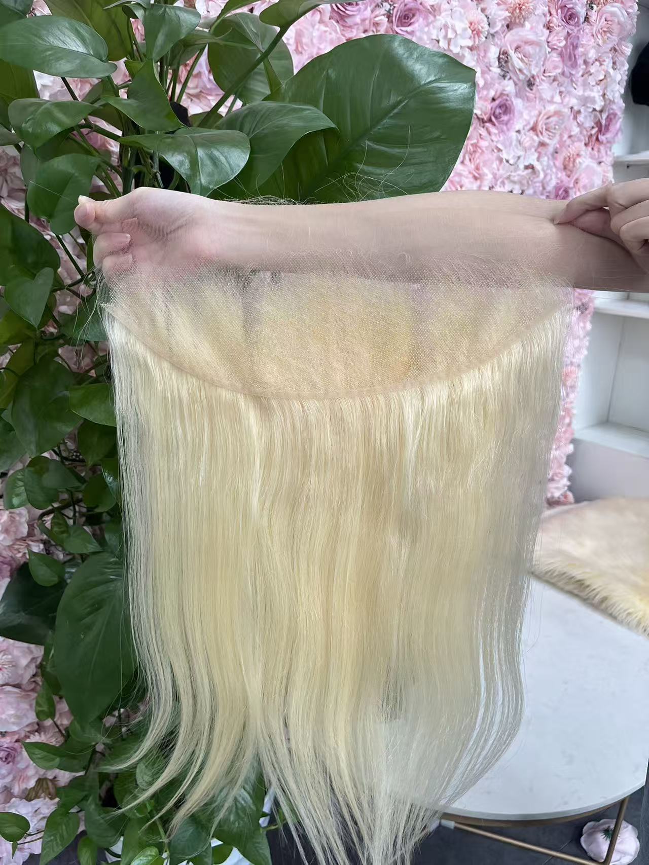 Raw hair straight HD Lace Frontal #613