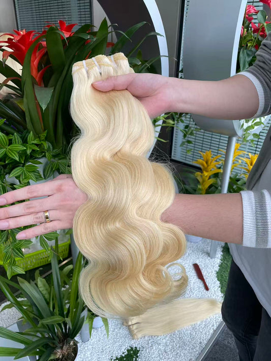 Raw russia blonde bundle #613 Body Wave
