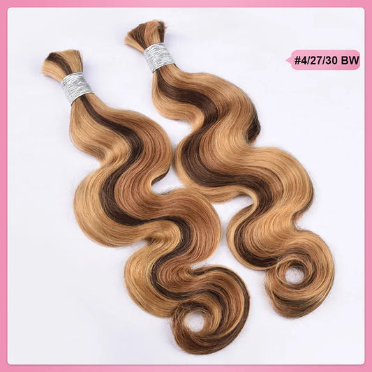 #4/27/30 Highlight Body Wave Hair Bulk