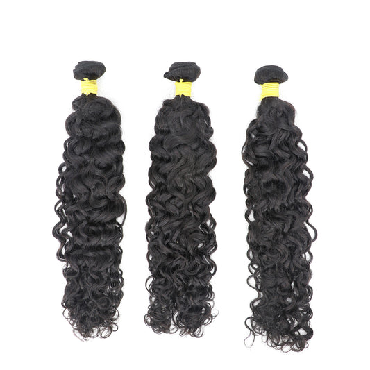 Top Burmese Virgin Hair Italian Curly  Bundle #1B