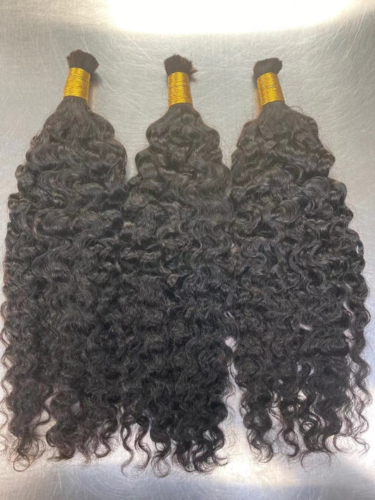 Bulk Hair Off the Track #1B -Burmese Curly