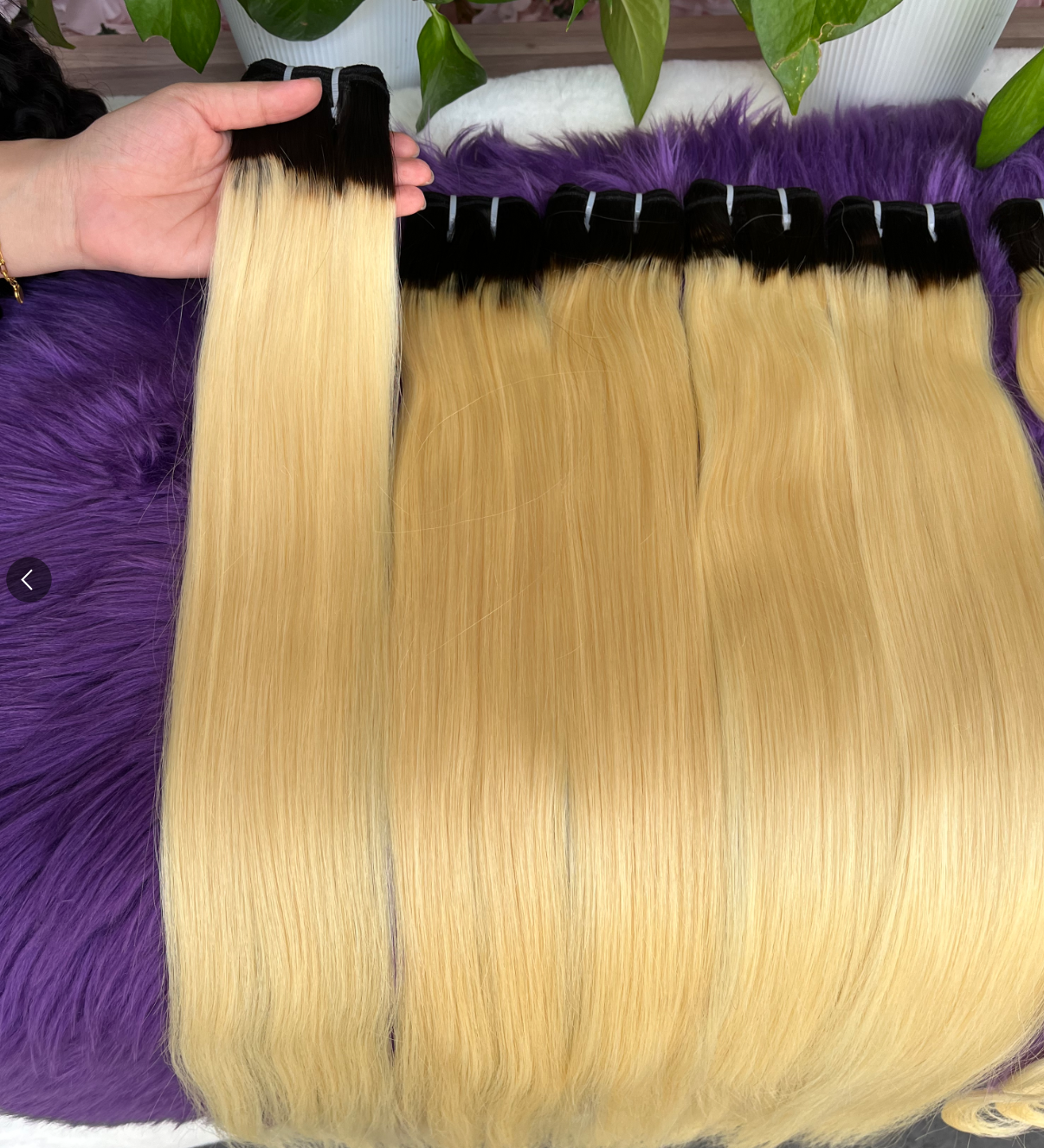 Raw russia blonde bundle #lB/613 Body Wave