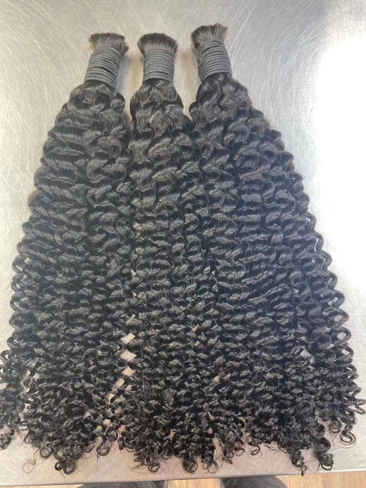 Bulk Hair Off the Track #1B -Jerry Curly