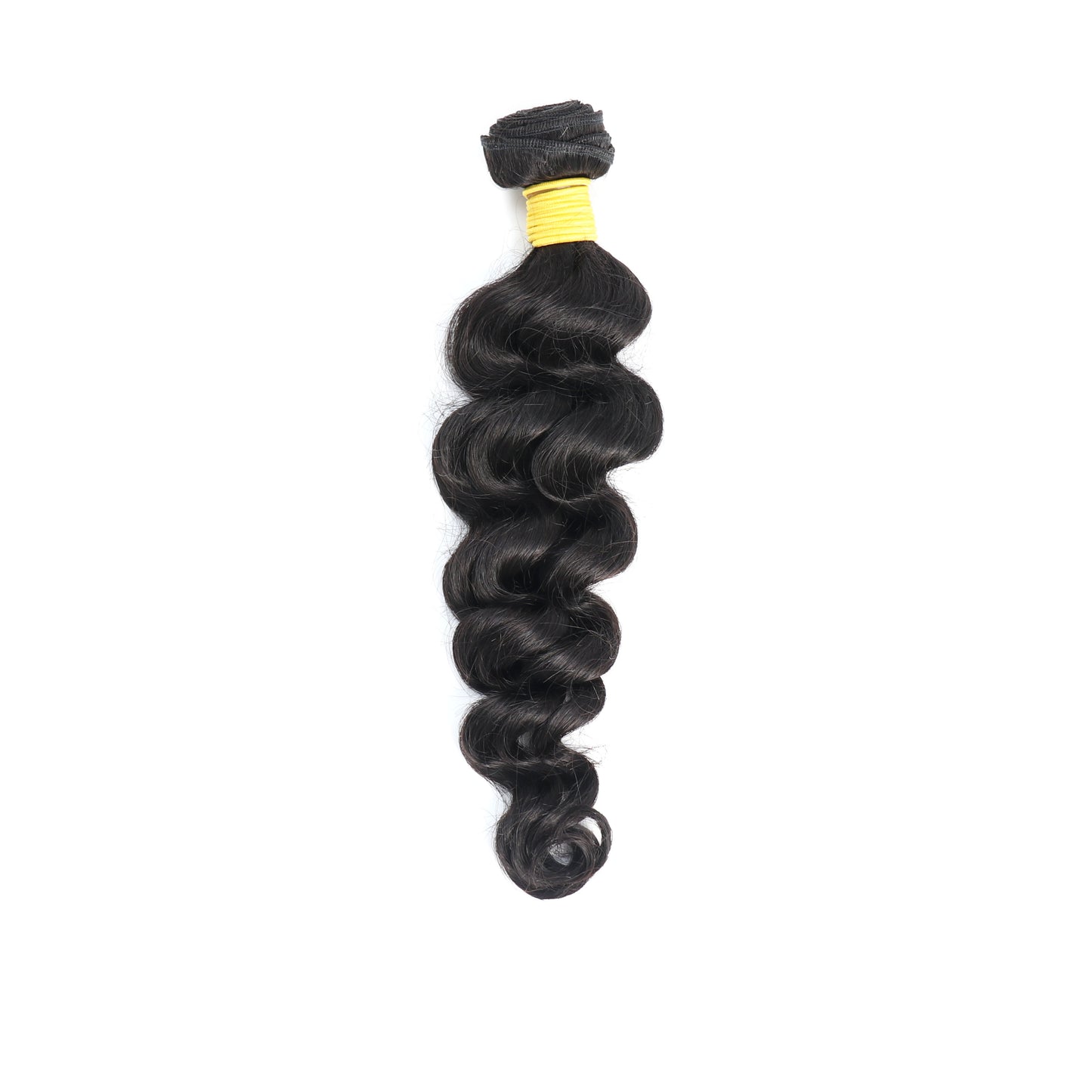 Top Burmese Virgin Hair Loose Curly  Bundle #1B