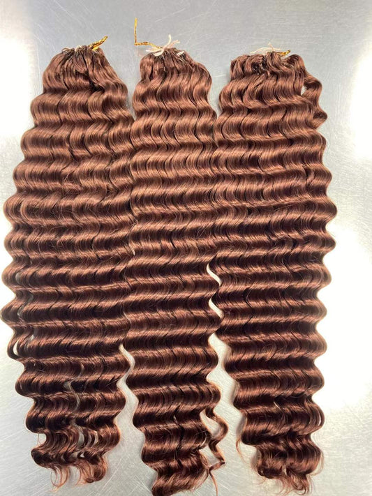 Crochet hair #8 deep wave