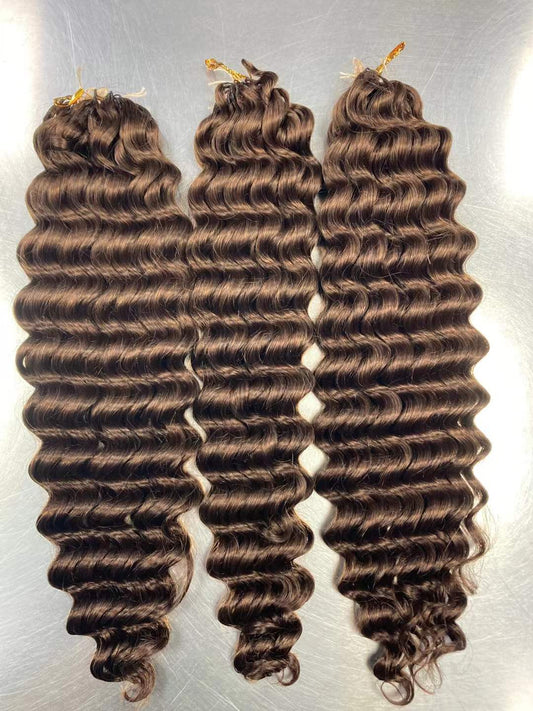 Crochet hair #4 deep wave
