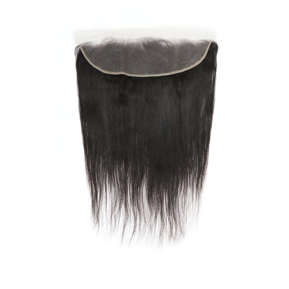 Top Virgin Straight HD /Transparent Lace Frontal  #1B