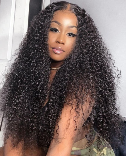 Italian Curly Hair Tape in Hair Extention #1B