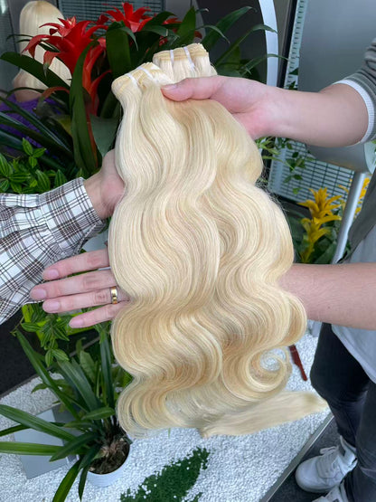 Raw russia blonde bundle #613 Body Wave