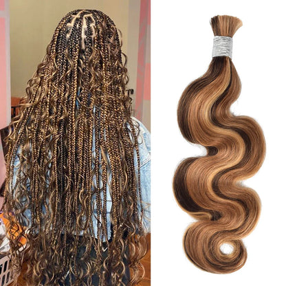 #4/27/30 Highlight Body Wave Hair Bulk