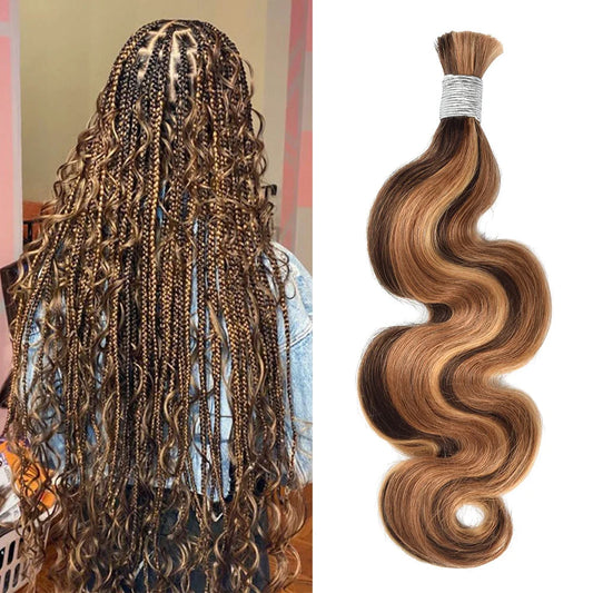 #4/27/30 Highlight Body Wave Hair Bulk