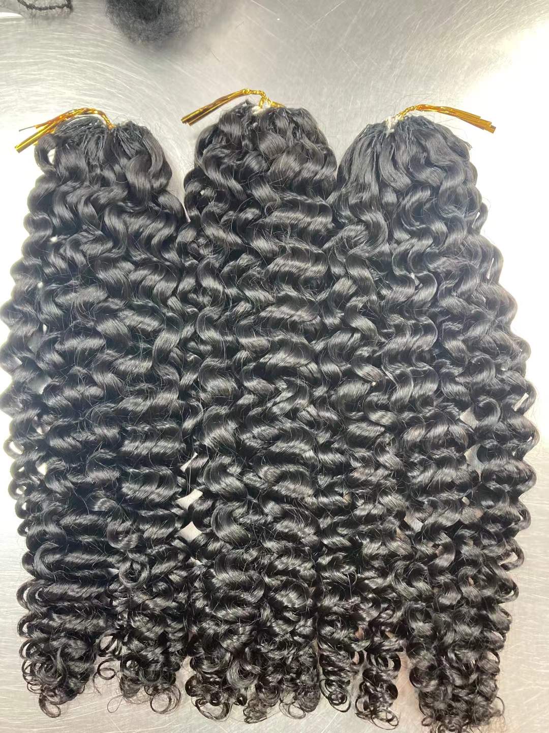 Crochet hair #lB Deep Curl
