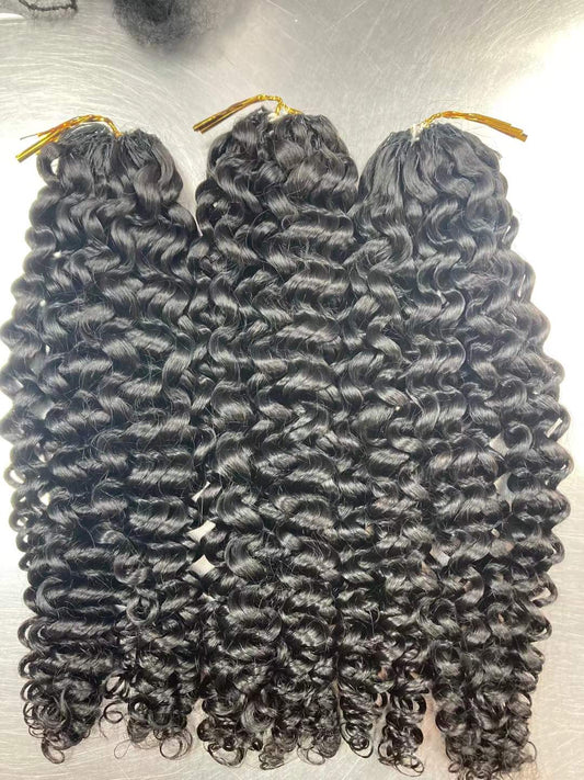 Crochet hair #lB Deep Curl