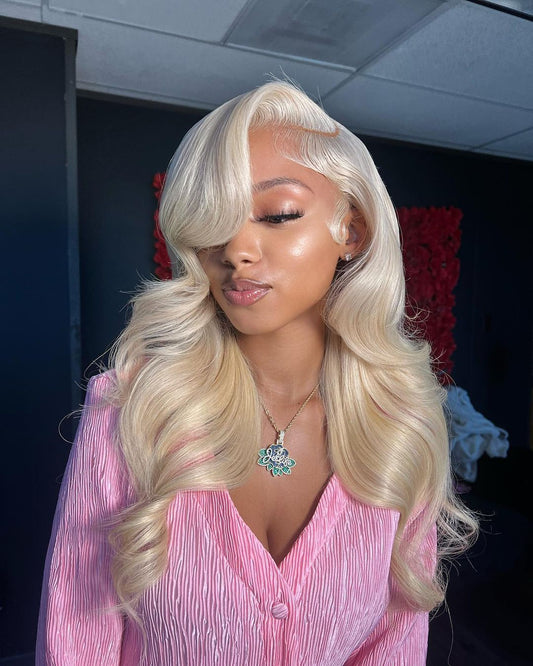 Top Virgin Body Wave HD /Transparent Lace Frontal #613