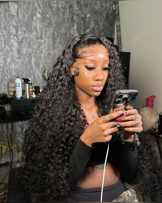 top raw cambodian hair bundle #lB Italian Curly