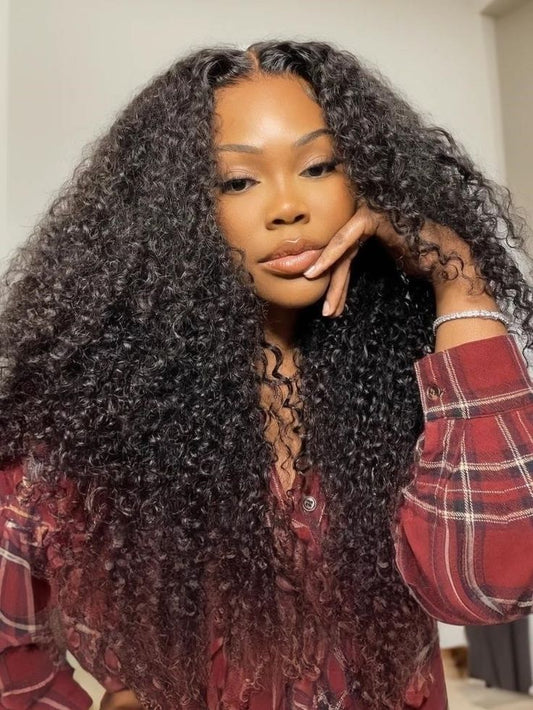 Top Burmese Virgin Hair Jerry Curly  Bundle #1B