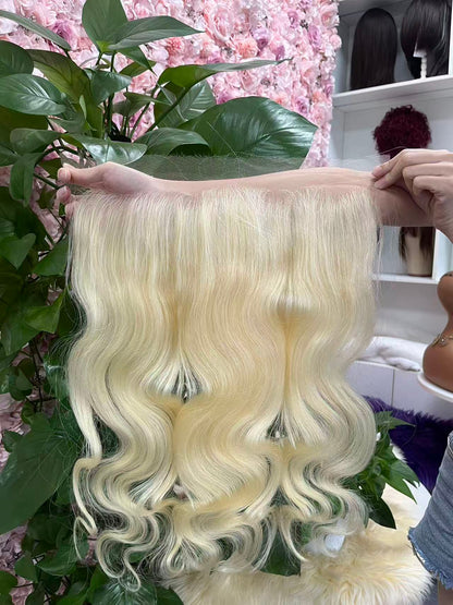 Raw hair Body Wave HD Lace Frontal #613