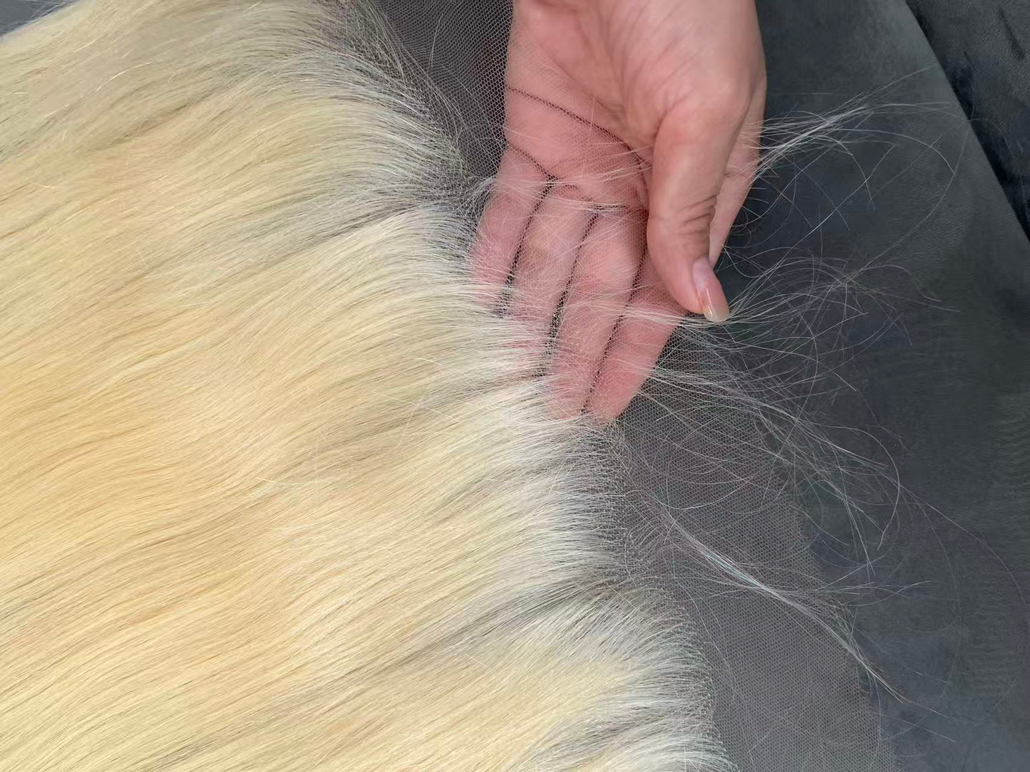 Top Virgin Straight HD /Transparent Lace Frontal #613
