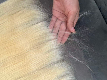 Top Virgin Straight HD /Transparent Lace Frontal #613