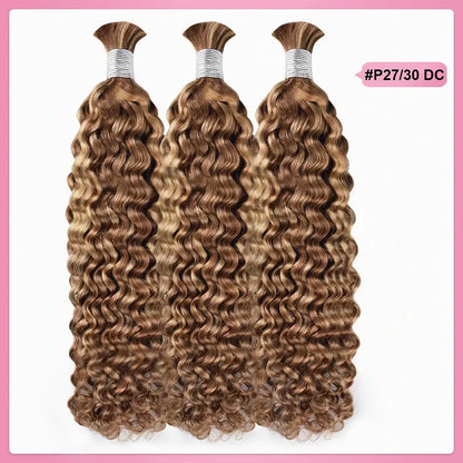 #P27/30 Ombre Highlight Deep Curl Hair Bulk