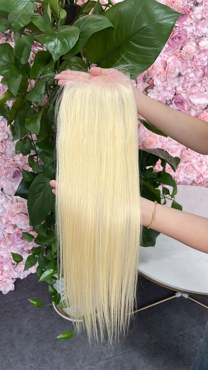 Raw hair straight HD  Lace Closure #613