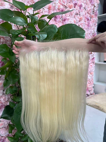 Raw hair straight HD Lace Frontal #613