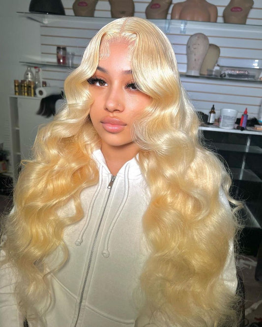 Top Virgin BodyWave HD /Transparent Lace Closure #613