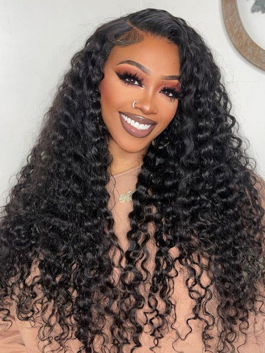 Top Burmese Virgin Hair Loose Curly  Bundle #1B