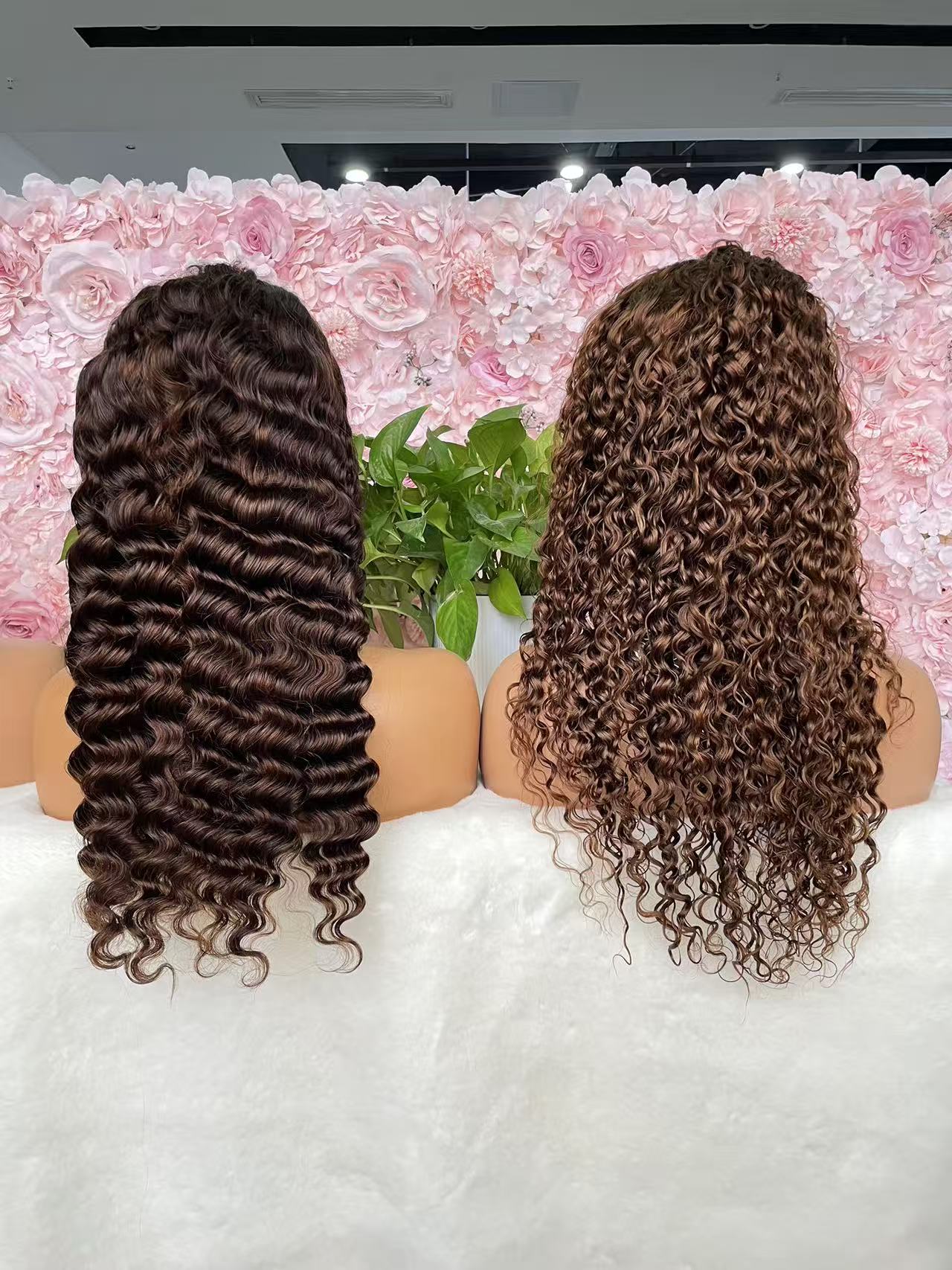 #4 Chocolate straight /BodyWave Brazilian Hair 13X4 Transparent Lace wig 180%