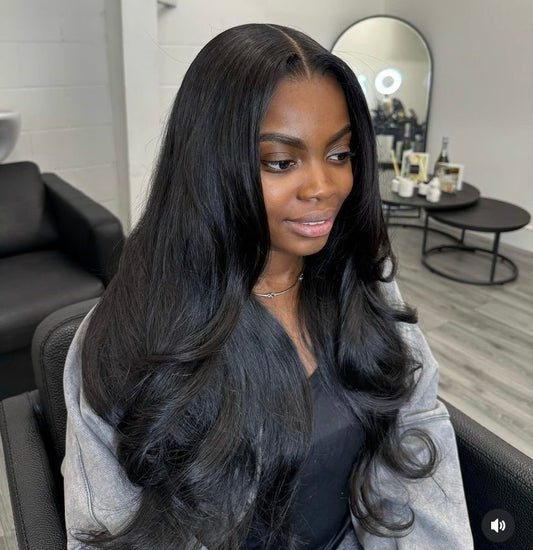 Bulk Hair Off the Track #1B -Body Wave