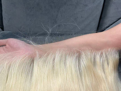 Top Virgin Straight HD /Transparent Lace Frontal #613